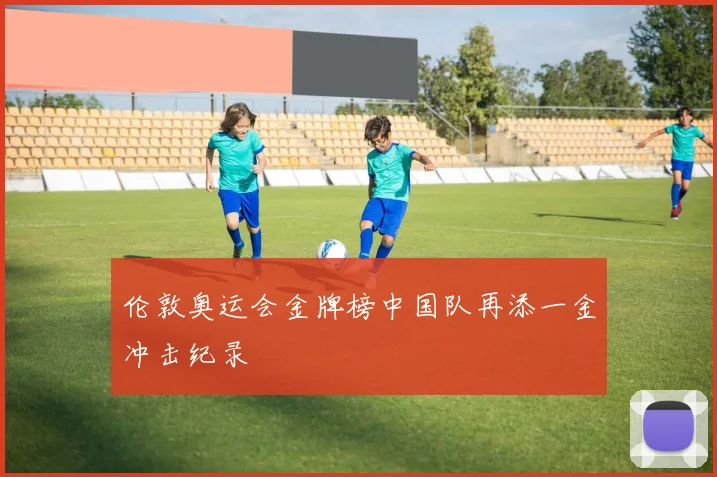 伦敦奥运会金牌榜中国队再添一金冲击纪录